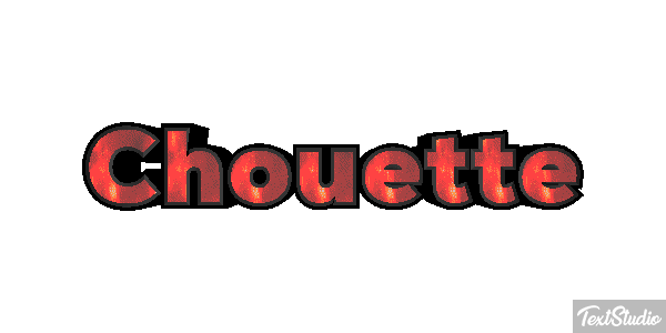 Chouette Efeito do texto