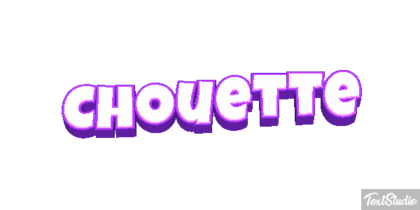 Chouette Efeito do texto