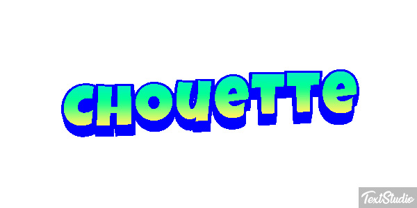 Chouette Efeito do texto