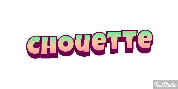 Chouette Efeito do texto