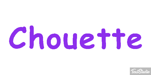 Chouette Efeito do texto