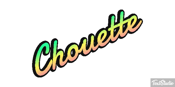 Chouette Efeito do texto