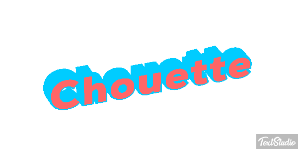 Chouette Efeito do texto