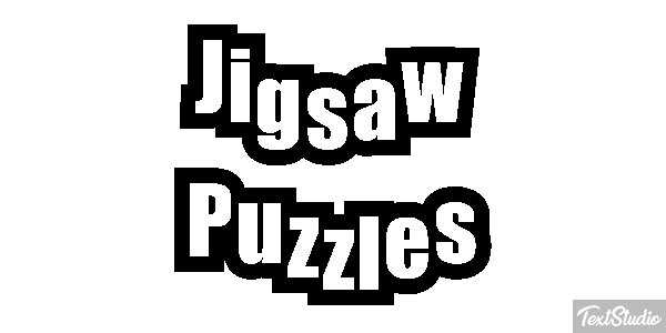 Jigsaw Puzzles テキスト効果