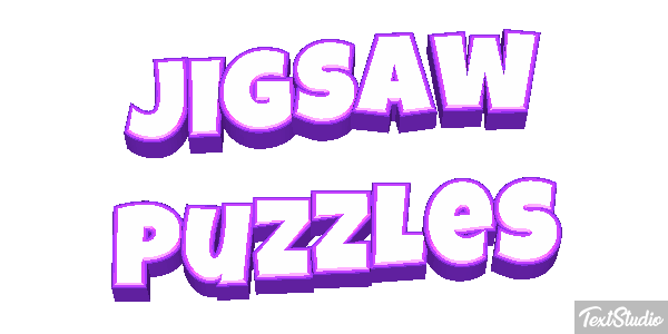 Jigsaw Puzzles テキスト効果