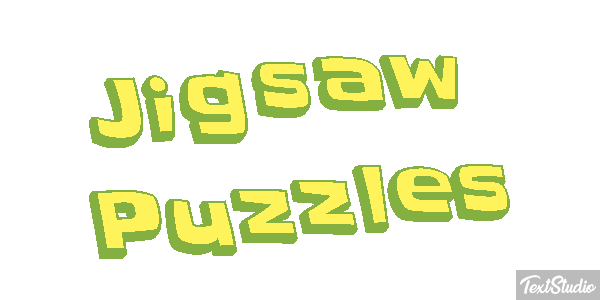 Jigsaw Puzzles テキスト効果