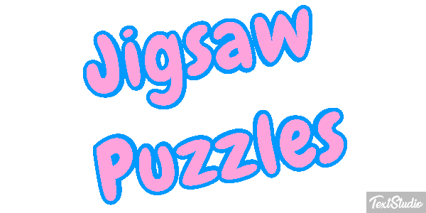 Jigsaw Puzzles テキスト効果