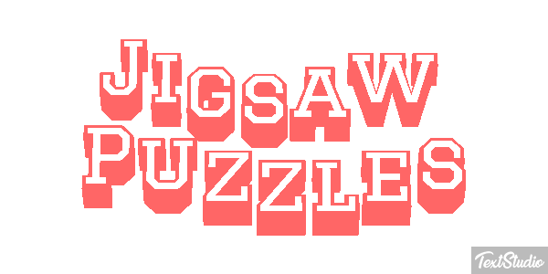 Jigsaw Puzzles テキスト効果