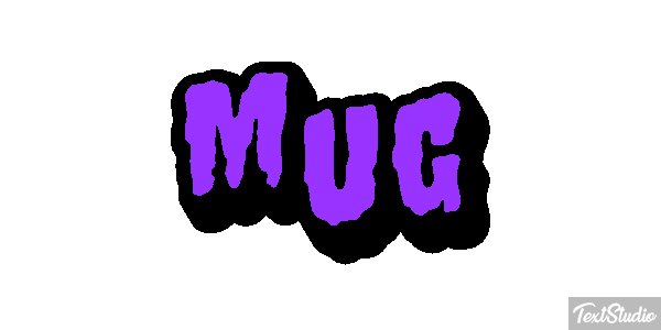 Mug Efecto de texto