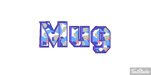 Mug Efecto de texto