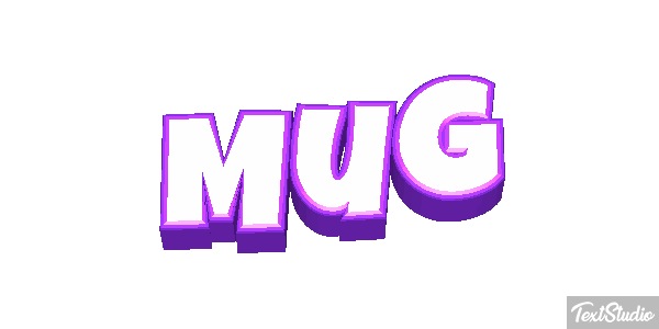 Mug Efecto de texto
