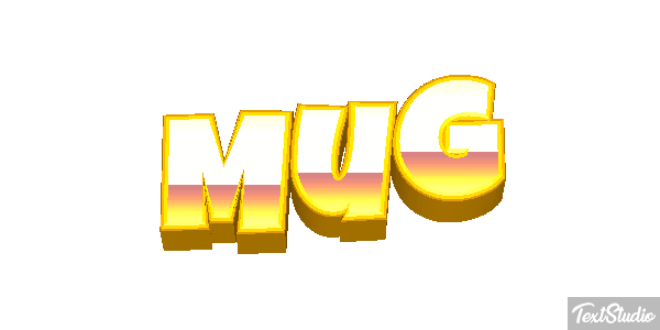 Mug Efecto de texto