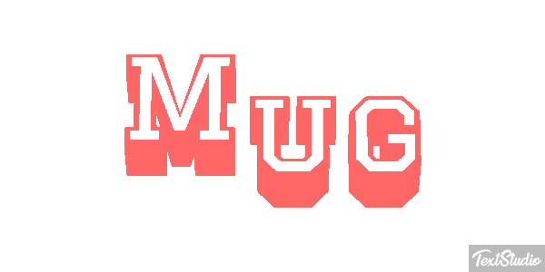 Mug Efecto de texto