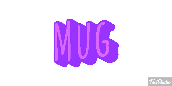 Mug Efecto de texto