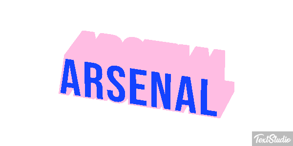 Arsenal Tekst effect