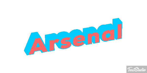 Arsenal Tekst effect