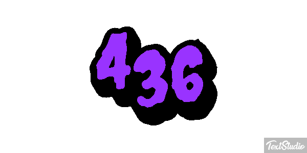436 Efekt tekstowy