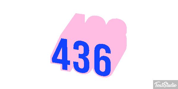 436 Efekt tekstowy