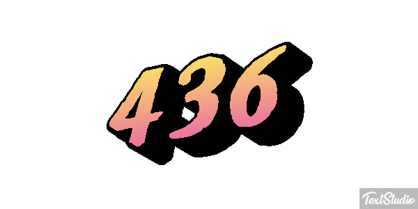 436 Efekt tekstowy