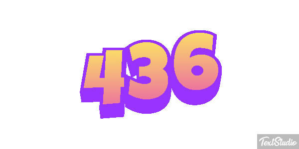 436 Efekt tekstowy
