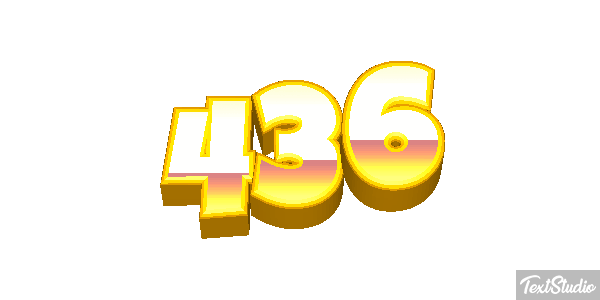 436 Efekt tekstowy