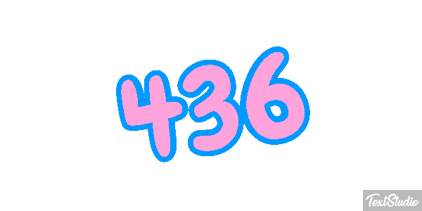 436 Efekt tekstowy