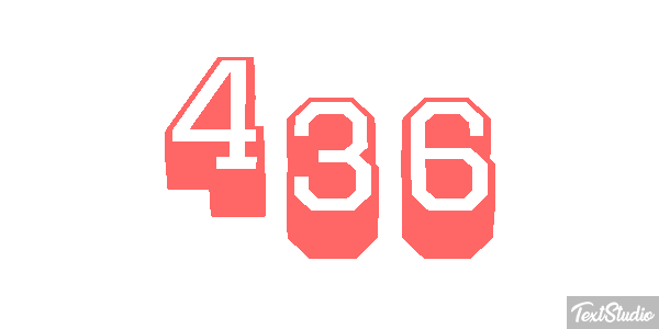 436 Efekt tekstowy