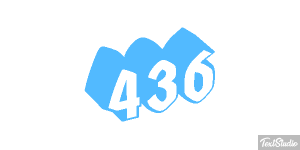 436 Efekt tekstowy