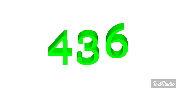436 Efekt tekstowy