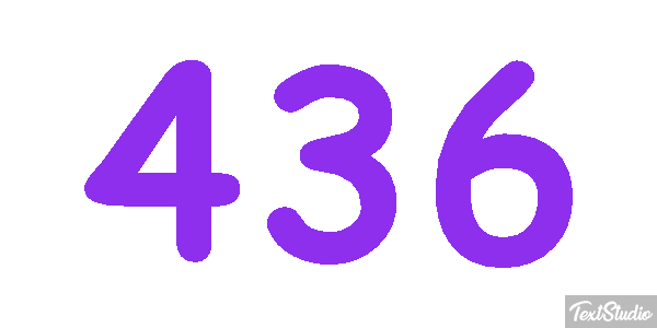 436 Efekt tekstowy