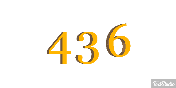 436 Efekt tekstowy