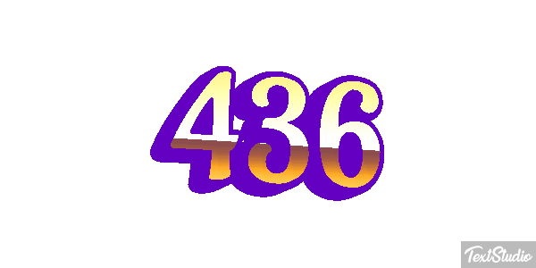 436 Efekt tekstowy