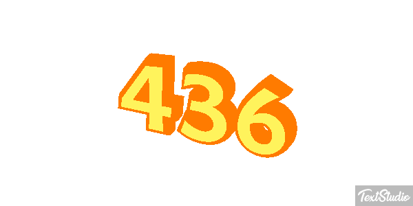 436 Efekt tekstowy