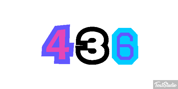 436 Efekt tekstowy