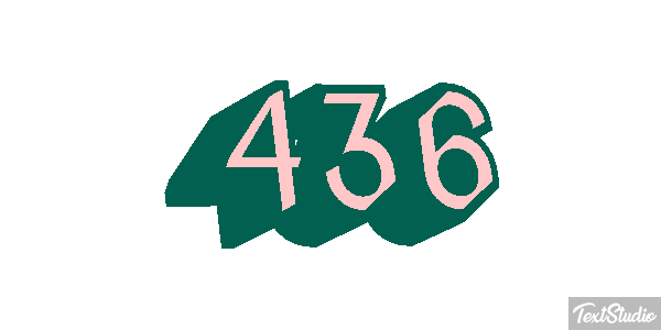 436 Efekt tekstowy