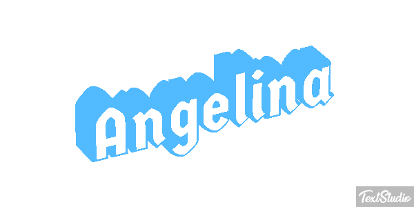 Angelina Effetto testo