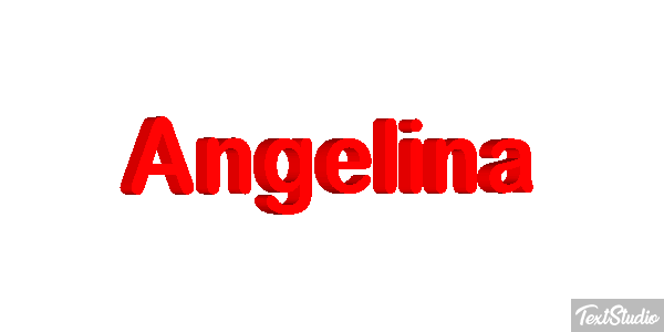 Angelina Effetto testo