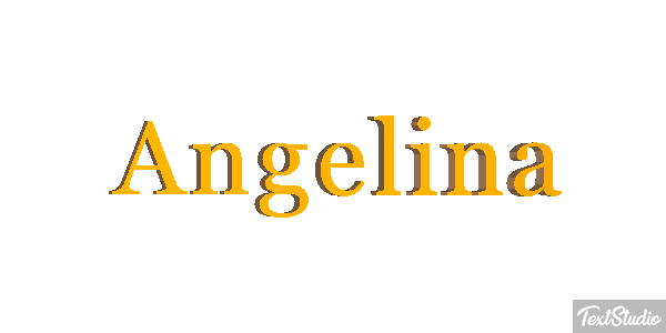 Angelina Effetto testo