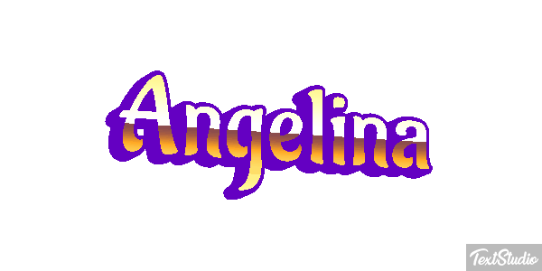 Angelina Effetto testo