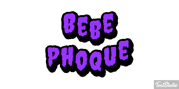 Bébé Phoque Effet de texte