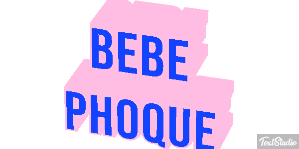 Bébé Phoque Effet de texte