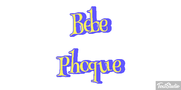 Bébé Phoque Effet de texte