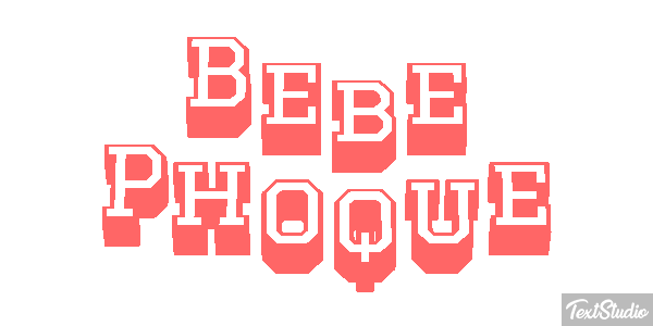 Bébé Phoque Effet de texte
