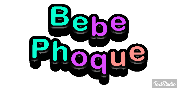 Bébé Phoque Effet de texte