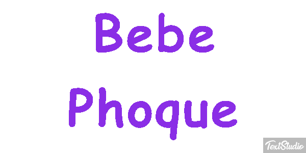 Bébé Phoque Effet de texte