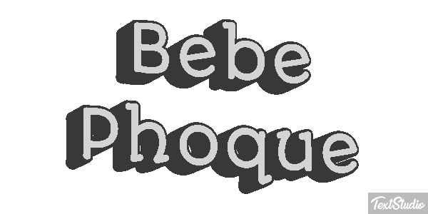 Bébé Phoque Effet de texte