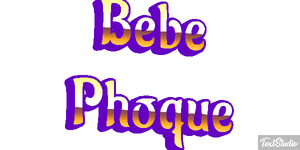 Bébé Phoque Effet de texte