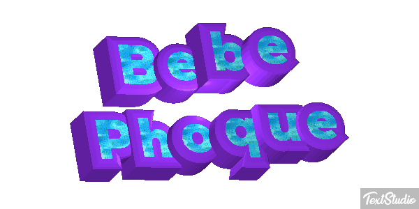 Bébé Phoque Effet de texte