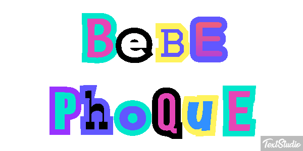 Bébé Phoque Effet de texte
