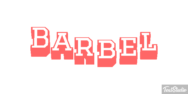 Barbel Effetto testo